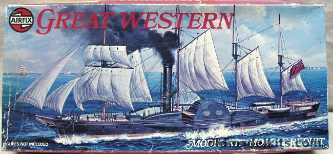 Airfix 1/180 Great Western Ocean Liner, 882-1800 plastic model kit